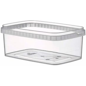 Condibøtte 1,2L uden låg, PP klar 192x126x71 mm, 54 stk