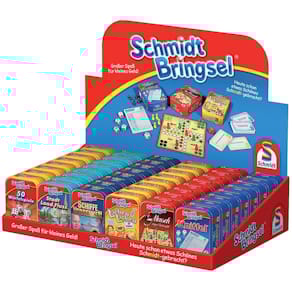 Spiel SCHMIDT Bringsel, sortiert, 6 Stück im Thekendisplay