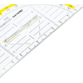 Geodreieck Aristo, 16 cm, mit Griff