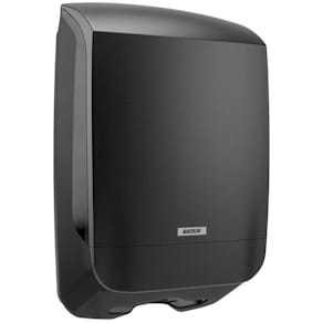 Håndklædedispenser Katrin M, sort, 146×301×450 mm