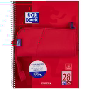 Federmäppchen Oxford Stand-Up, rot