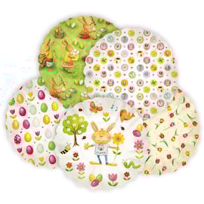 Pappteller ZISCHKA Osterteller, sortiert