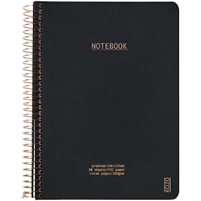 KOZO Anteckningsbok A5 Premium Black