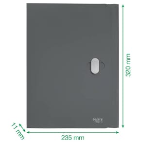 Gummizugmappe Leitz Recycle, A4, PP, grün