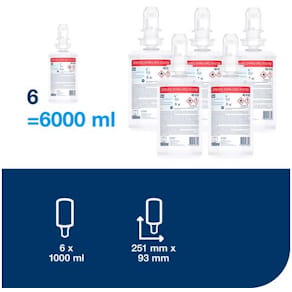 Handdesinfektion TORK S4 gel 80% 1L