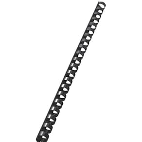 Plastspiral 12mm svart (100)