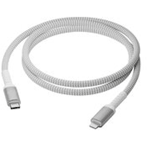 Re-charge - BRD Cable - USB-C to Lightning, White (1.2m)