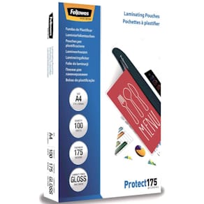 Laminierhülle Fellowes Protect 175 Mikron, A4, 100 St.