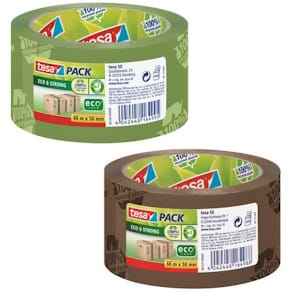 Packtejp TESA Eco & Strong Grön, PP, 50mm x 66m