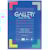 Schrijfblok Gallery, A4, gelijnd, 100 vel