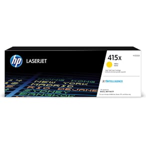 Toner HP 415X, 6.000 pagina's, OEM W2032X, geel