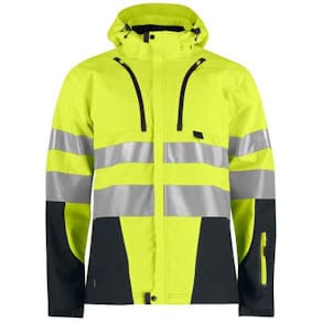 Softshelljacka Projob 6419g/sv kl3/2 4XL