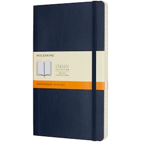 Classic Soft Linjerad Large Sapphire Blue