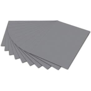 Fotokarton Folia, 50 x 70 cm, steingrau, 300 g/m², 10 Blatt