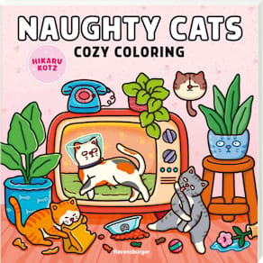 Malbuch Ravensburger Cozy Coloring - Naughty Cats