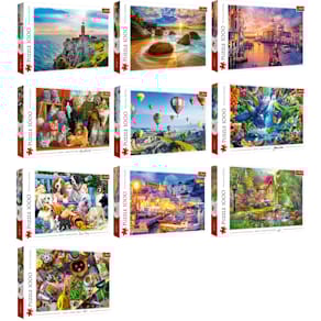 Puzzle Trefl, 1000 Teile, sortiert