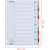 Tabbladen Esselte, 12 tabs, karton 275 g/m²