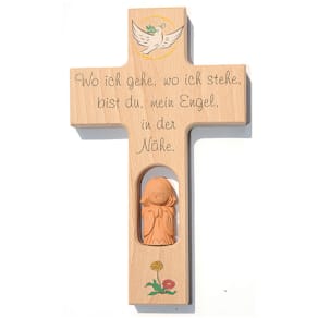 Kinderkreuz, mit Spruch