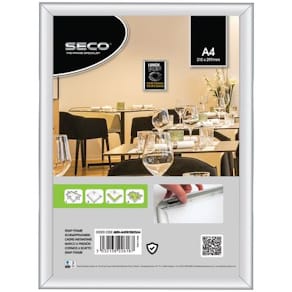 Väggram STEWART aluminum A4