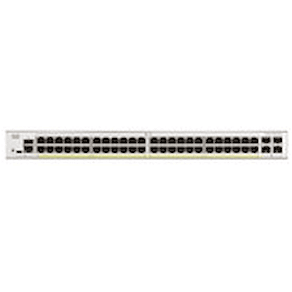 Cisco Catalyst 1200-48P-4X - Switch - L3 - smart - 48 x