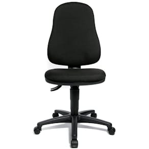 Drehstuhl Topstar Point 60, ohne Armlehnen, schwarz