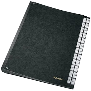 Pultordner Esselte A-Z, 24 Fächer, schwarz