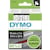 Tape Dymo D1, 19 mm, zwart op wit