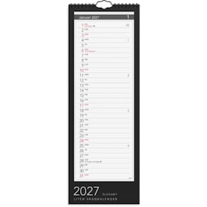 Väggkal Lilla Miljökalender Elegant 2027
