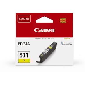 Inktcartridge Canon CLI-531, geel, 515 pagina's, OEM 6121C001