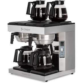 CREM Coffee Queen DA-4 med Vattenanslutning, 2x1.8L
