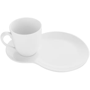 Kaffeetasse PBS, 320 ml, mit Untersetzer/Dessertteller