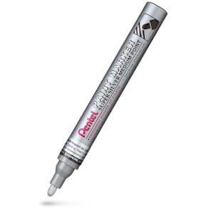 Märkpenna PENTEL Paint Marker rund silv.