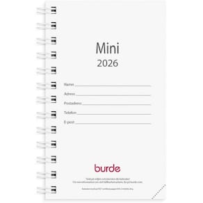 Kalender Mini refill 2026