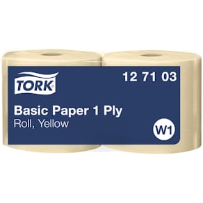 Industritorkrulle TORK gul stor W1, 2/FP