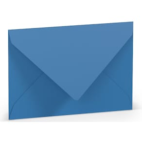Briefumschlag Rössler Paperado, C7, SF, stahlblau