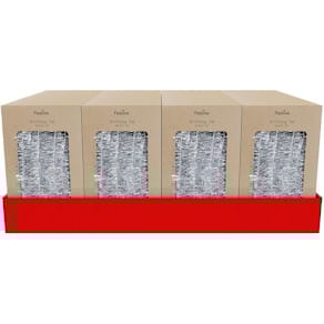 Dekoration Glitter silver 5mx25mm
