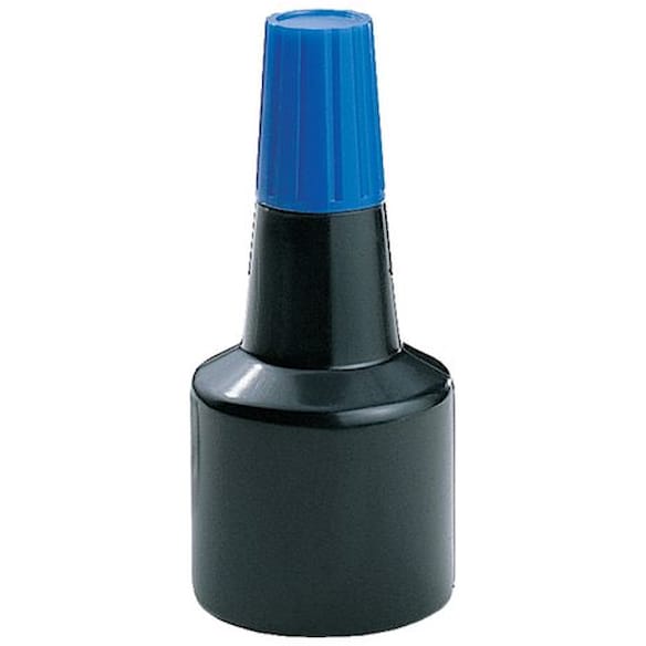 Stempelputefarger 30ml blå