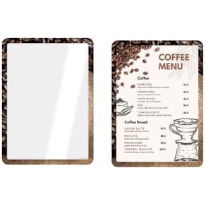 Inforamme Securit transparent A4, Coffee-design