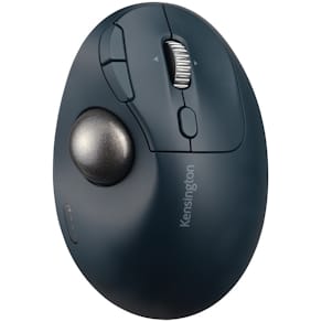 Trackball Kensington TB550 EQ, kabellos, Ergo, schwarz/silber