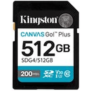 Kingston Canvas Go! Plus - Flash-minneskort - 512 GB - Video