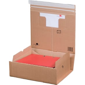 Ordnerversandkarton SMARTBOX PRO Duo, braun