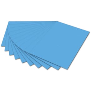 Fotokarton Folia, 50x70 cm, 300 g/m², pazifik, 10 Blatt