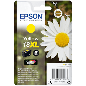 Bläckpatron EPSON C13T18144012 XL gul