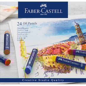 Ölpastellkreiden Faber-Castell Goldfaber, 24 Stück, sortiert