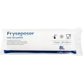 Fryspåse LDPE 8L 36my 15/rl