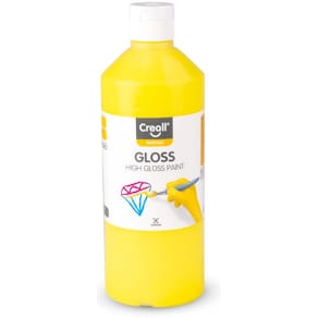 Glansfärg CREALL Gloss 500ml gul