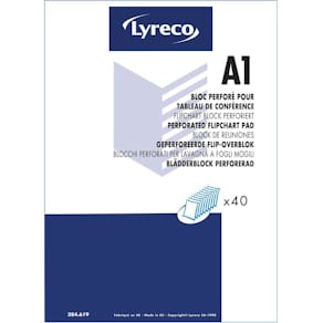 Blädderblock LYRECO 78,80x59cm 70g