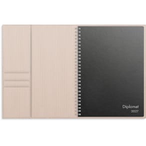 Burde Kalender Diplomat 2027 beige