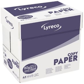 Kopieringspapper LYRECO Copy A4 80g h 500/fp