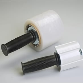 Hånddispenser til strækfilm 76 mm kerne, sort, 18 stk